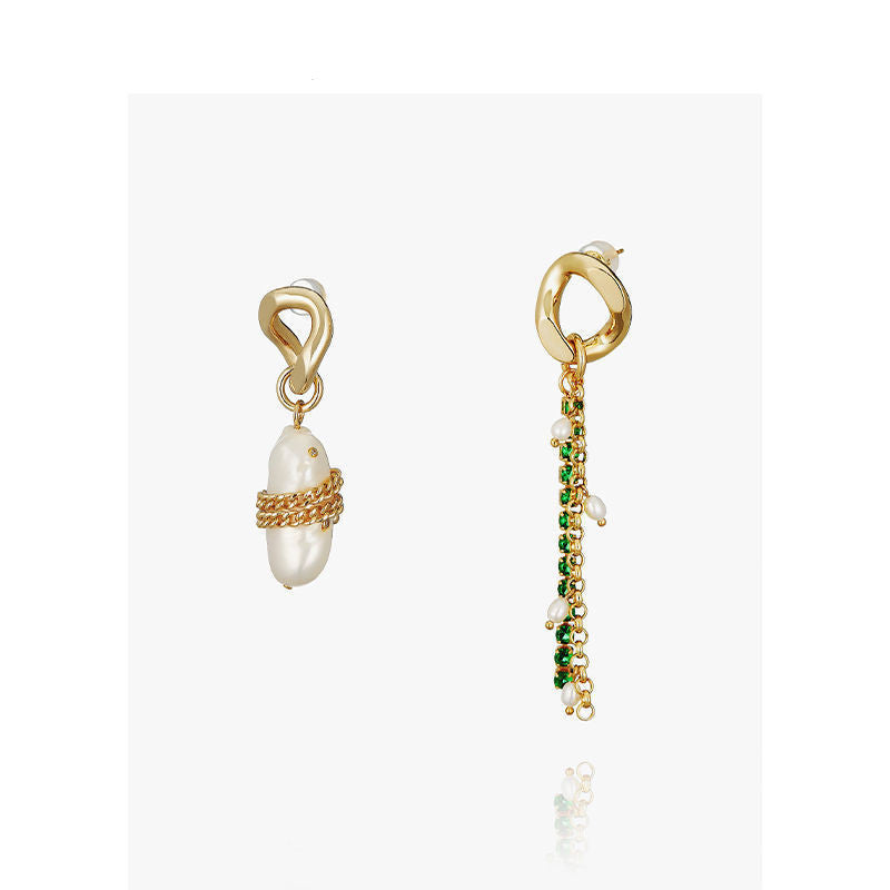 Women's Needle Elegant Long Tassel Thin Effect Earrings