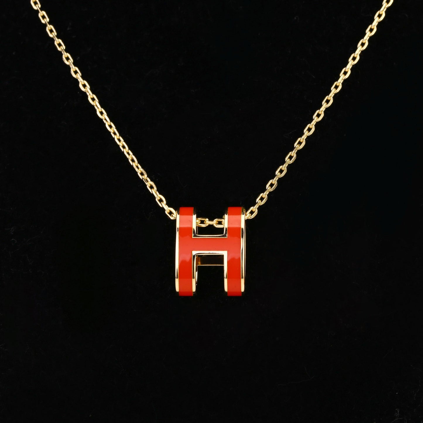 Women's Titanium Steel No Fading Ornament Enamel Necklaces