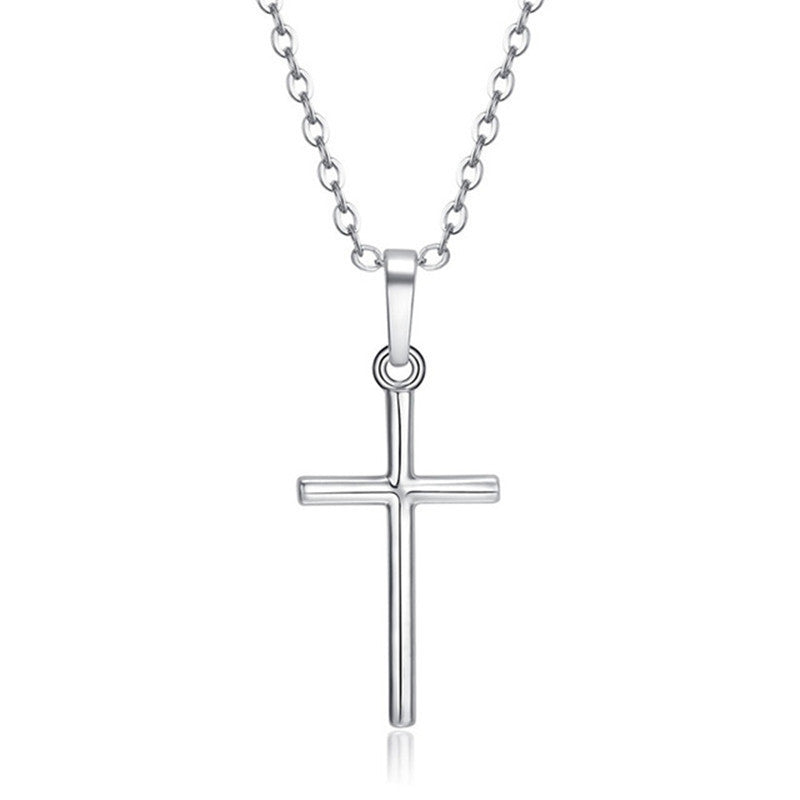 Women's Innovative Cross Clavicle Chain Korean Necklaces