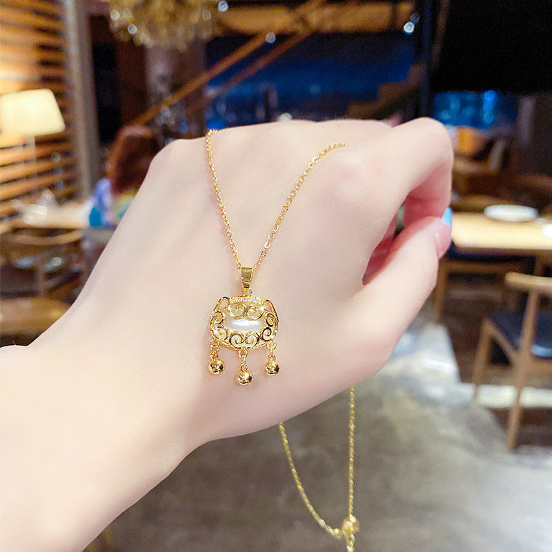 Women's Luxury Titanium Steel For Niche Design Necklaces