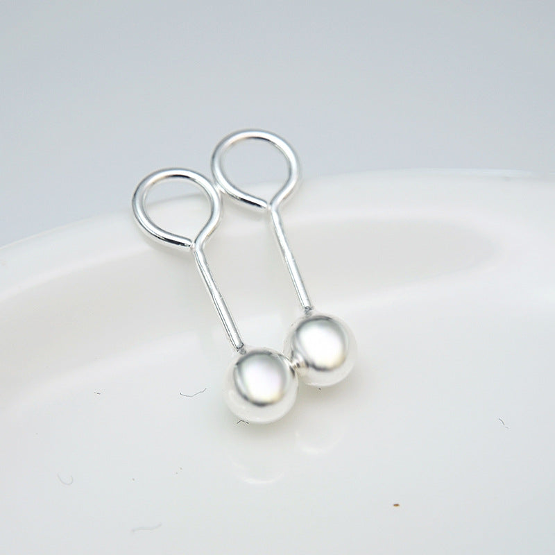 Women's Sleeping No Need To Take Off Ear Bar Small Earrings