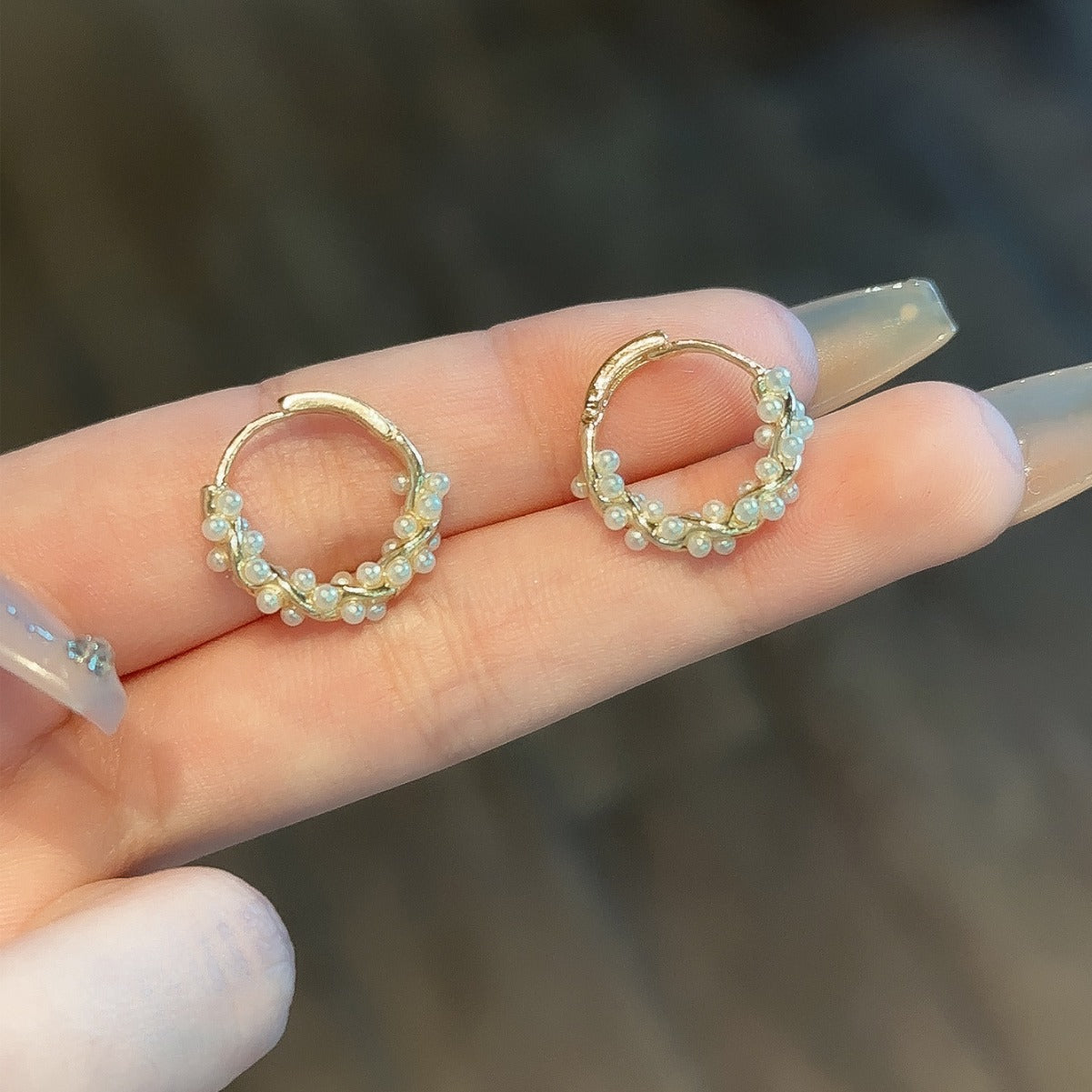 Niche Temperament Simple Retro Affordable Luxury Earrings