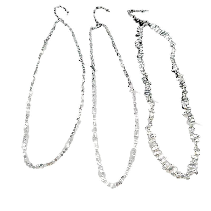 Broken Sier Series Set Alloy Color Necklaces