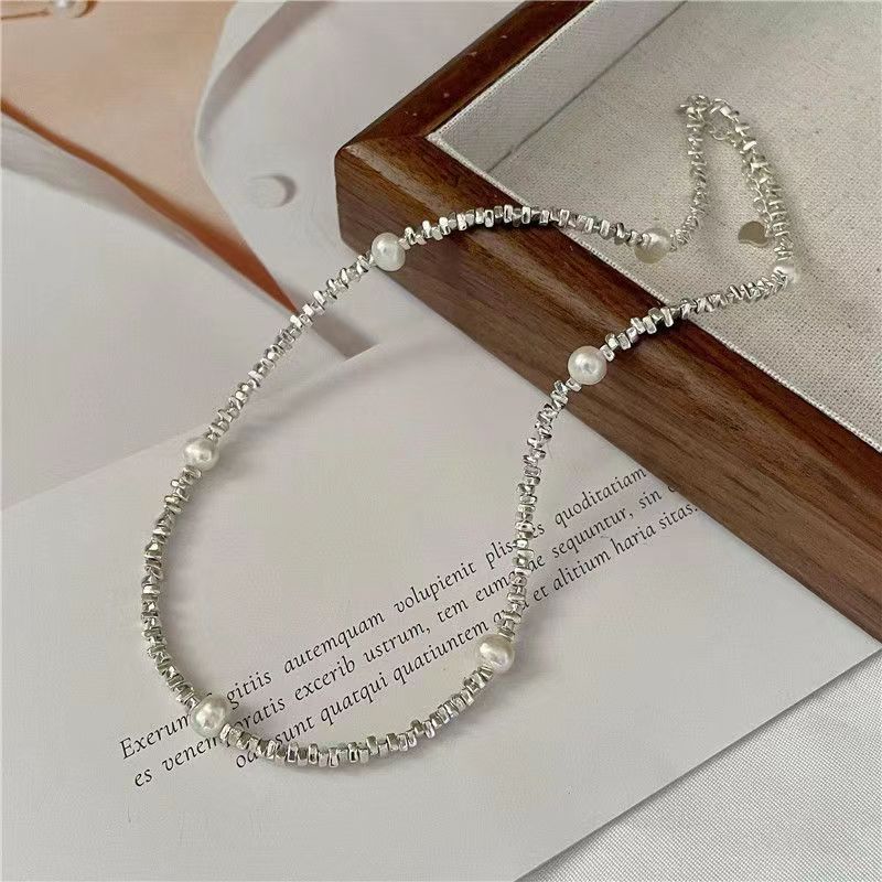 Broken Sier Series Set Alloy Color Necklaces