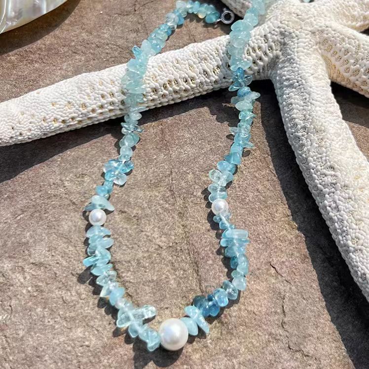 Beaded Turquoise High-grade Clavicle Chain Niche Necklaces