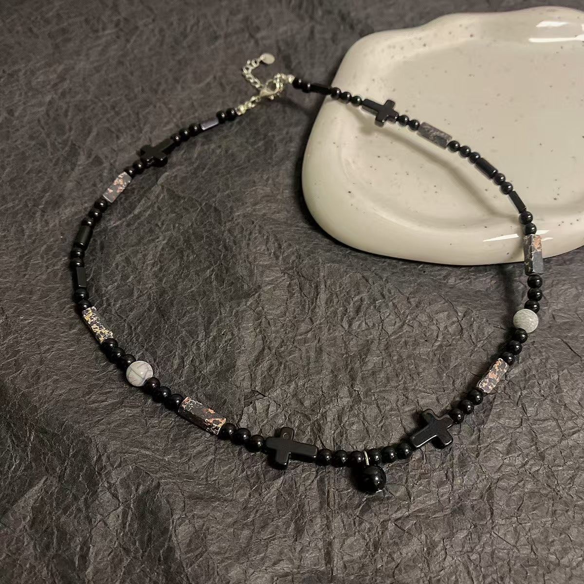 Women's High-grade Natural Stone Retro Easy Matching Necklaces