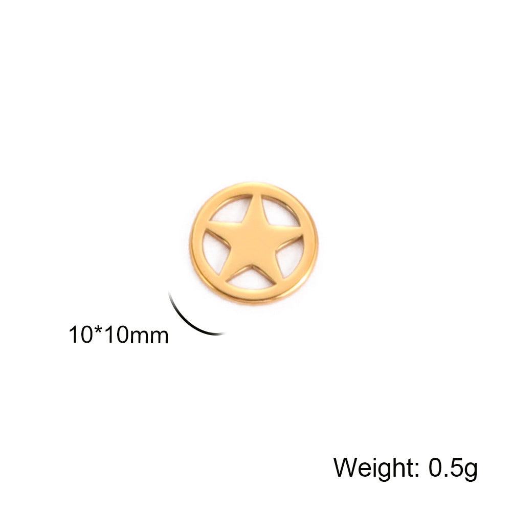 Popular Decorative Made Star Sun Small Pendants