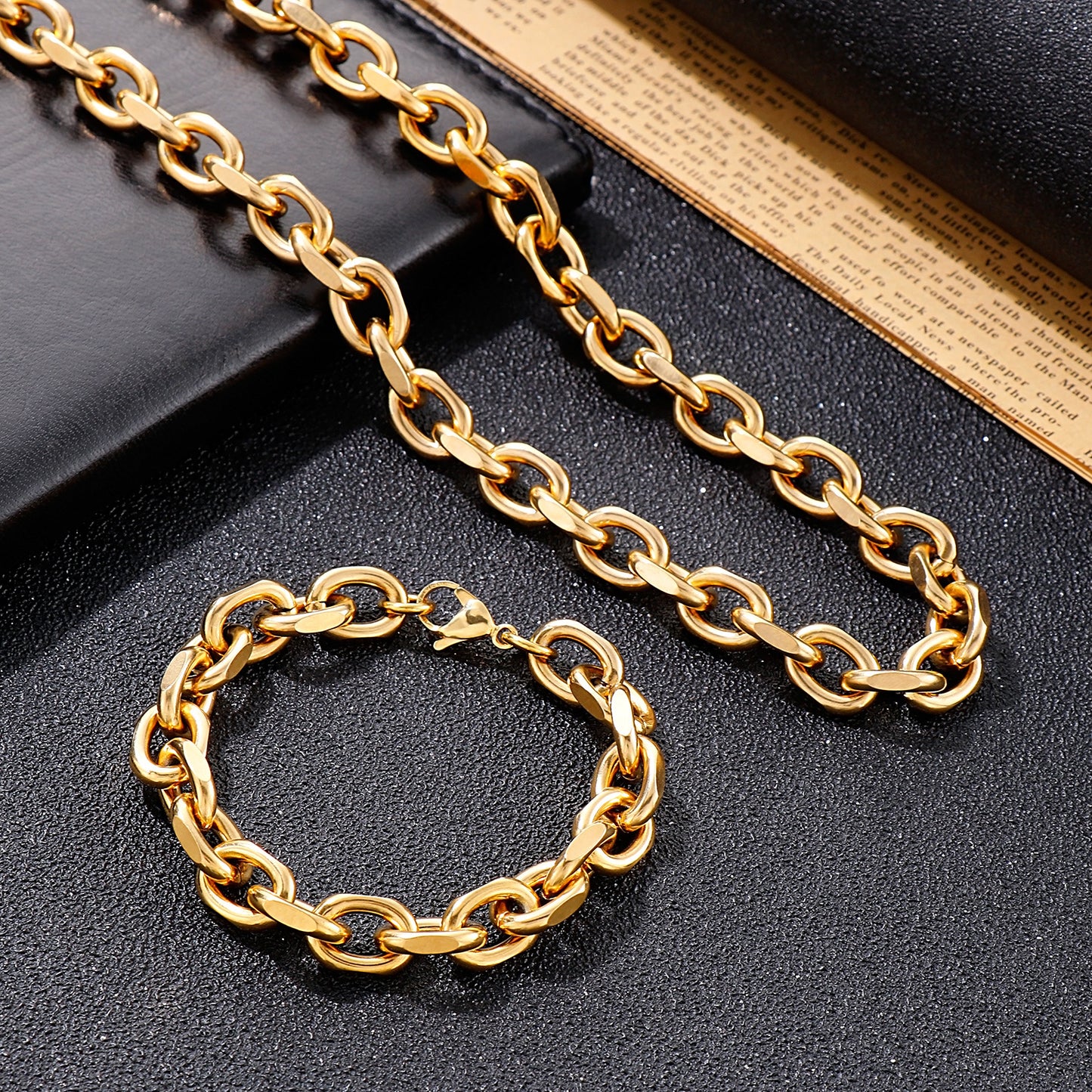 Men's Steel Ornament Rock Hip Hop Trend Necklaces