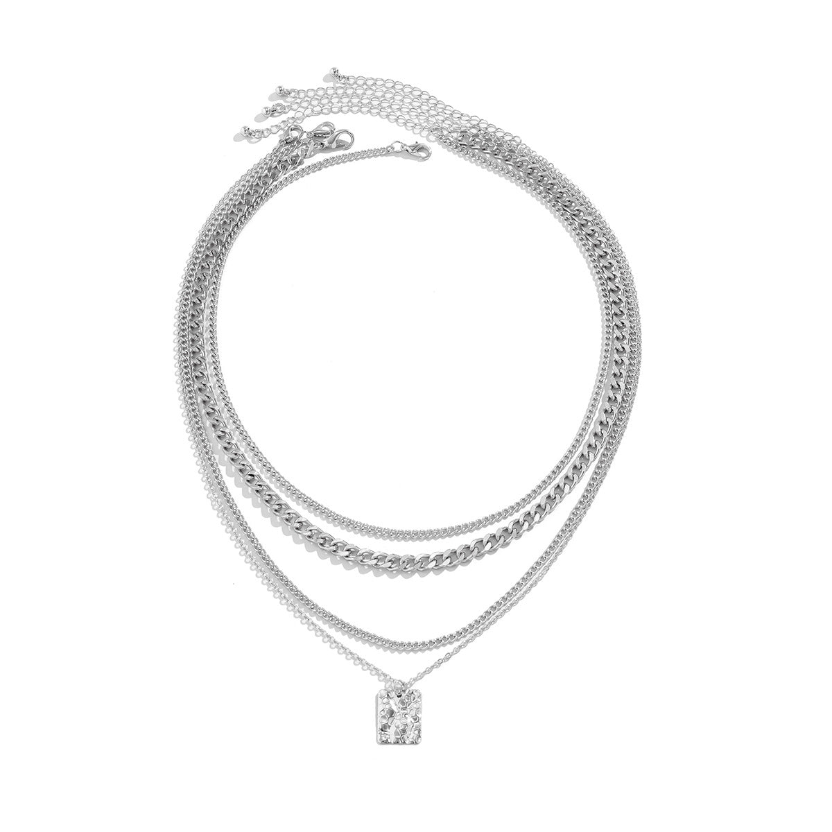 Men's Hip Hop High-grade Snakeskin Pattern Special Necklaces