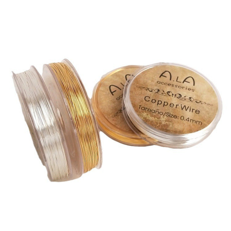 Color Retaining Copper Wire Flexible Gold Jewelry Accessories