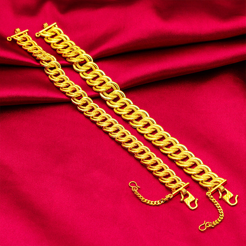 Women's Placer Gold Fashion Alluvial Jewelry Boss Bracelets
