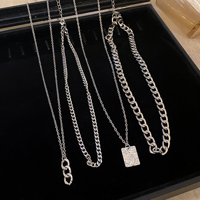 Women's High-grade Accessories Clavicle Chain Super Shiny Necklaces