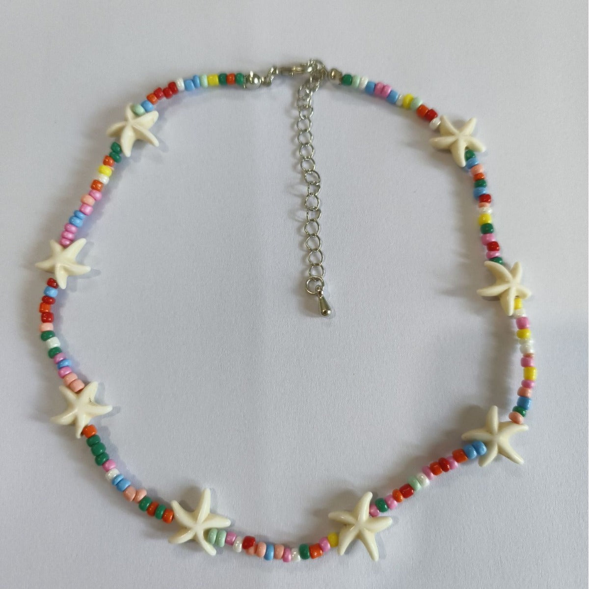 Personalized Starfish Beads Stringed Female Bohemian Beach Necklaces