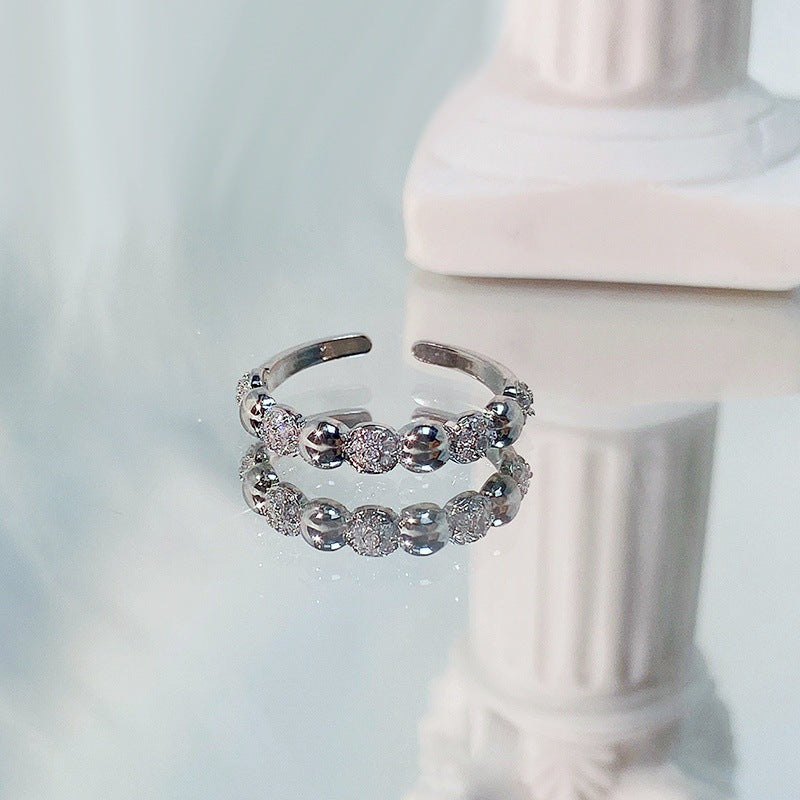 Twist Temperament Open Cold Style Personality Versatile Opening Rings