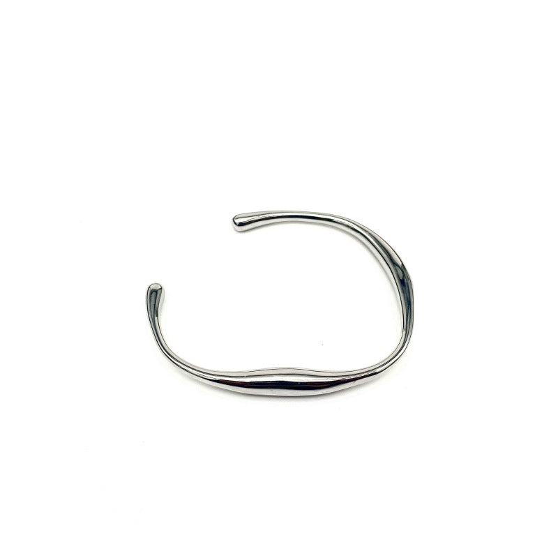 Women's Gager Titanium Steel Cold Wind Simple Stainless High Sense Commute Bracelets