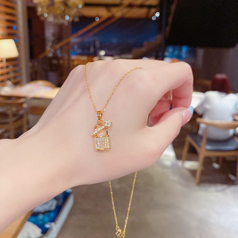 Women's Luxury Titanium Steel For Niche Design Necklaces