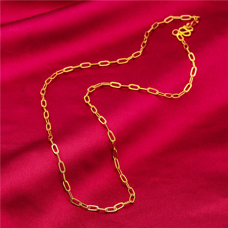 Women's Chopin Box Thick Type Long Accessories Necklaces