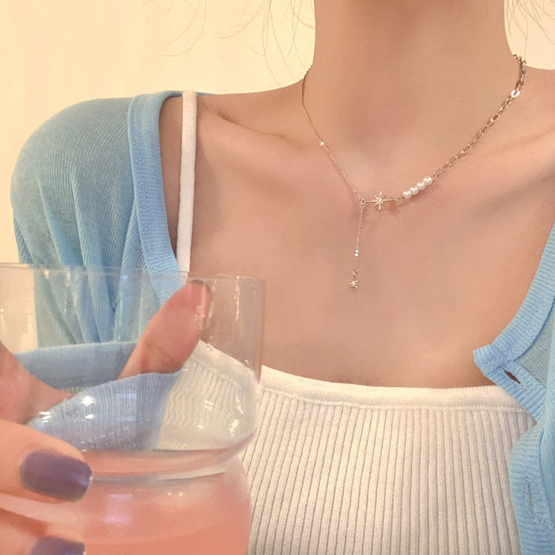 Women's Elegance French Classic Style Clavicle Chain Necklaces