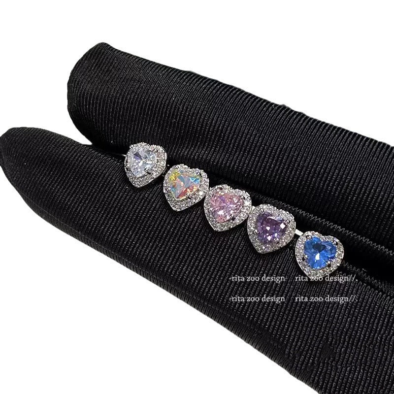 Steel Ear Bone Pin Girly Style Earrings