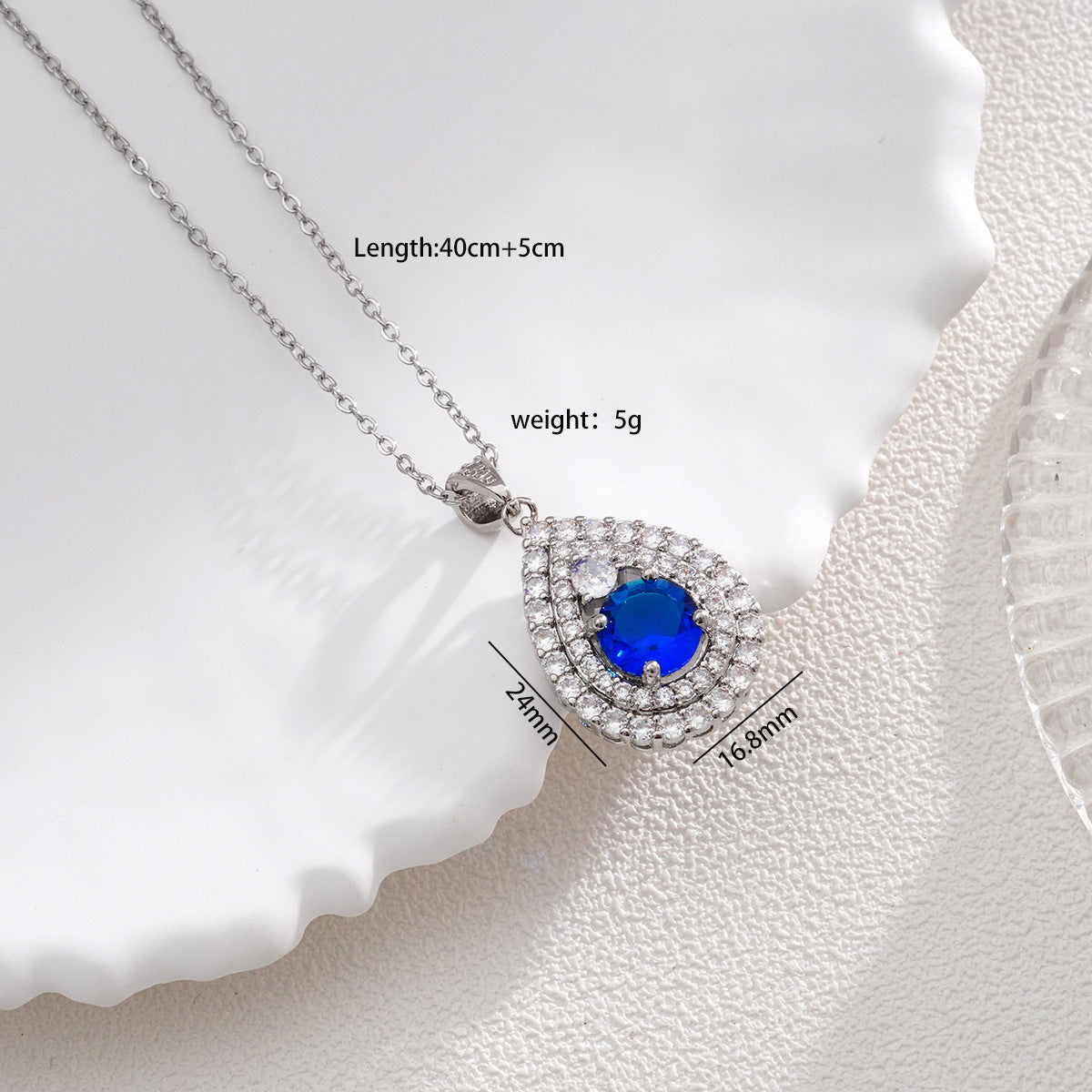 Heart Fresh Simple Titanium Steel Clavicle Necklaces