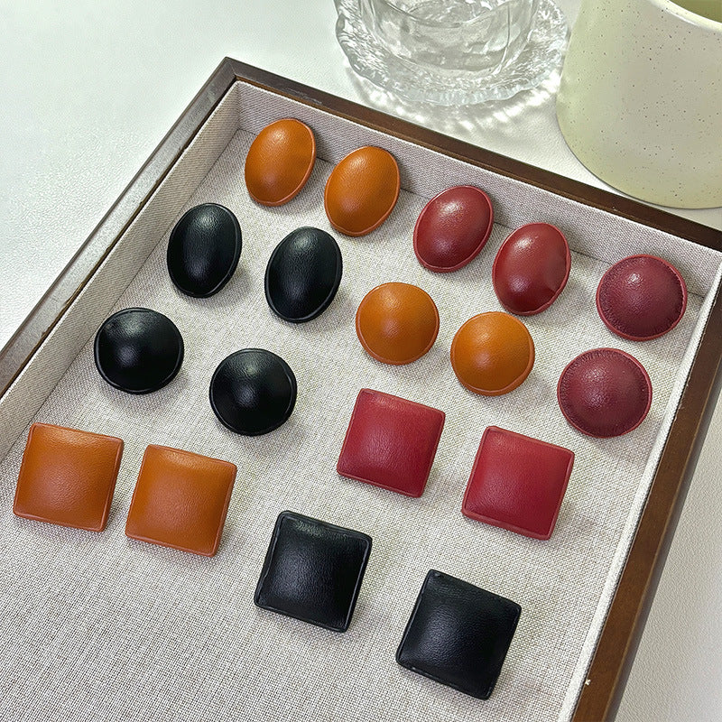 Women's High-grade Leather Light Luxury Minority Temperament Rings