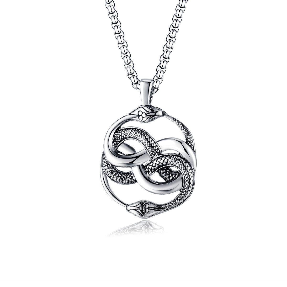 Popular Ornament Vintage Viking Boys Titanium Steel Necklaces