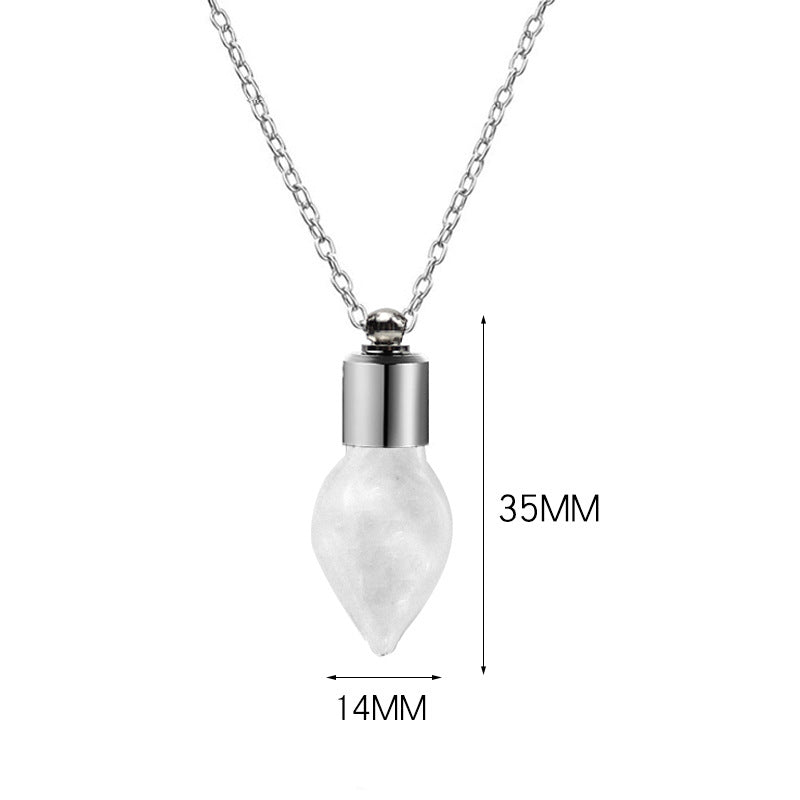 Bottle Twist Wire Can Be Opened Necklaces
