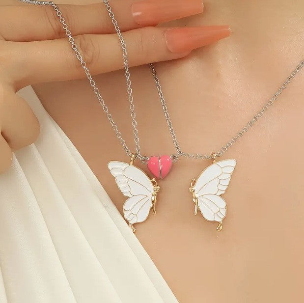 Good Friend Double Color Friendship Suit Necklace