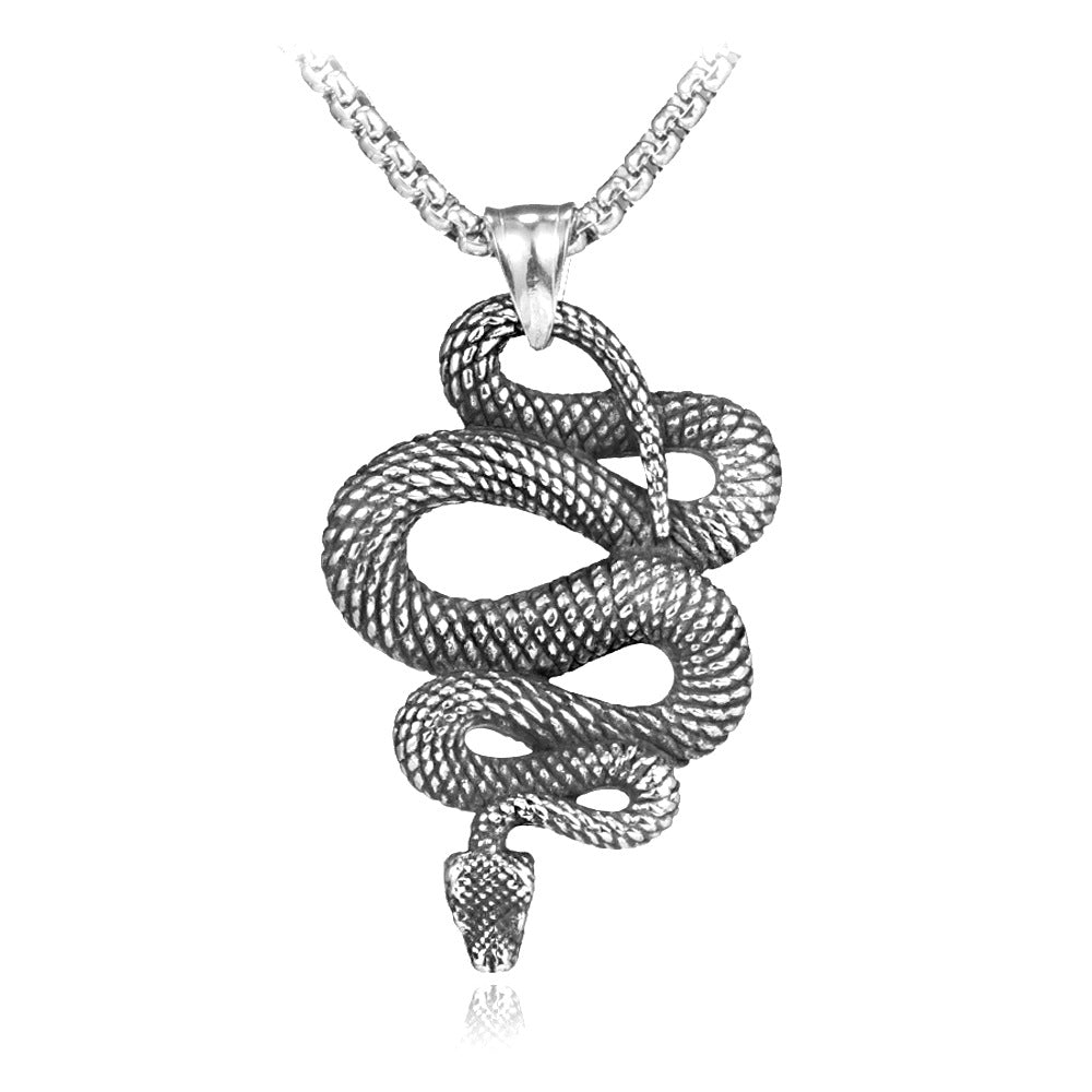 Popular Ornament Vintage Viking Boys Titanium Steel Necklaces