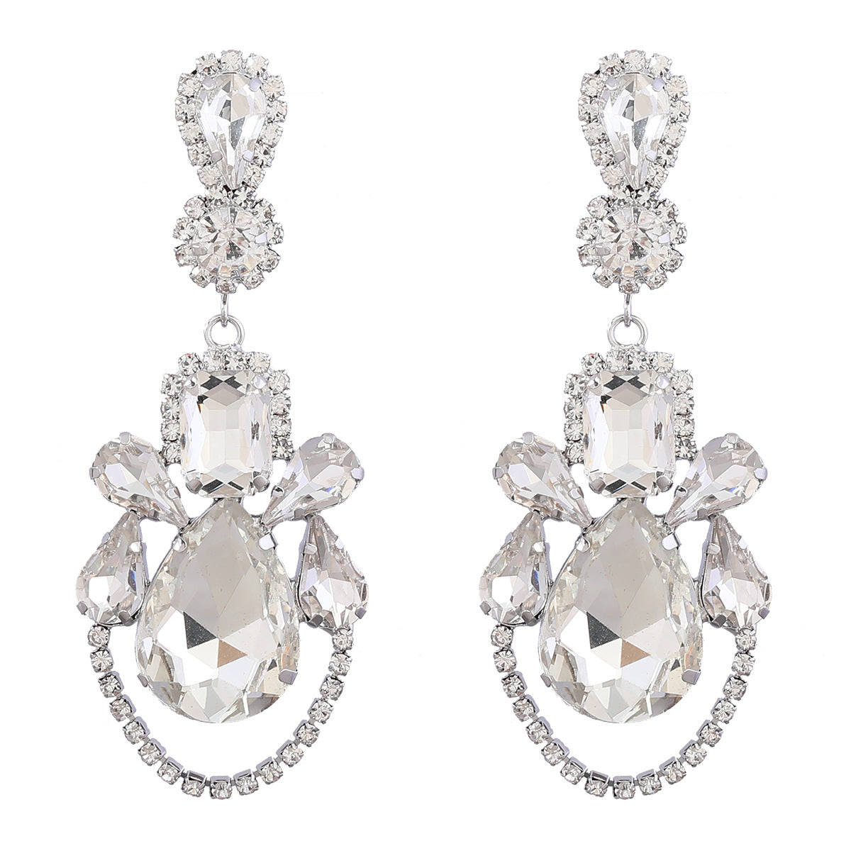 Women's Dignified Water Drop Acrylic Fashion Retro Earrings