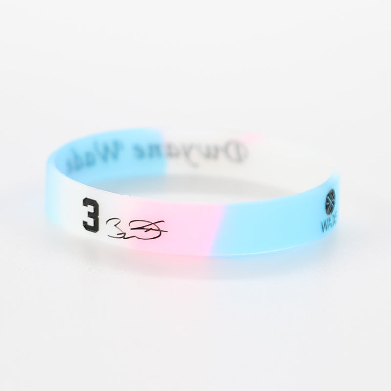 Star Black Mamba James Curry Letter Bracelet