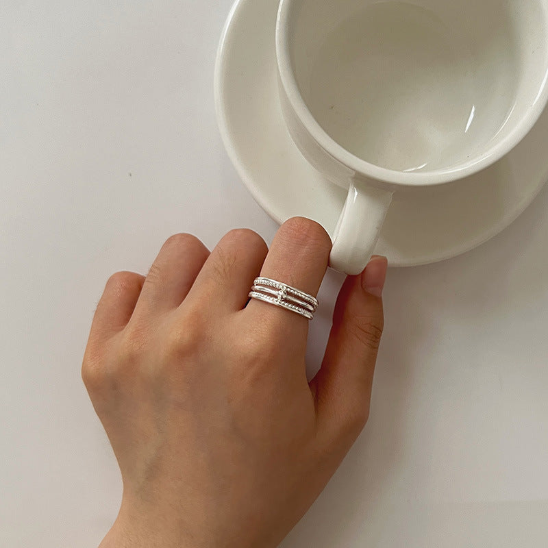 Personality Fashion Adjustable Minimalist Mix Match Rings