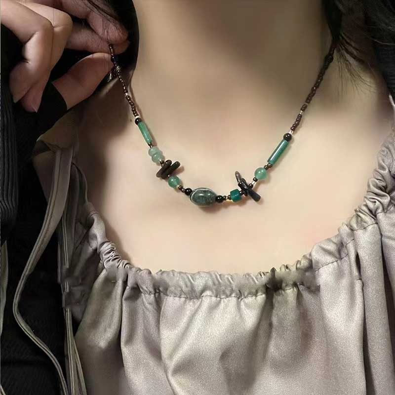 Women's Beaded For Design High-grade Butterfly Clavicle Necklaces