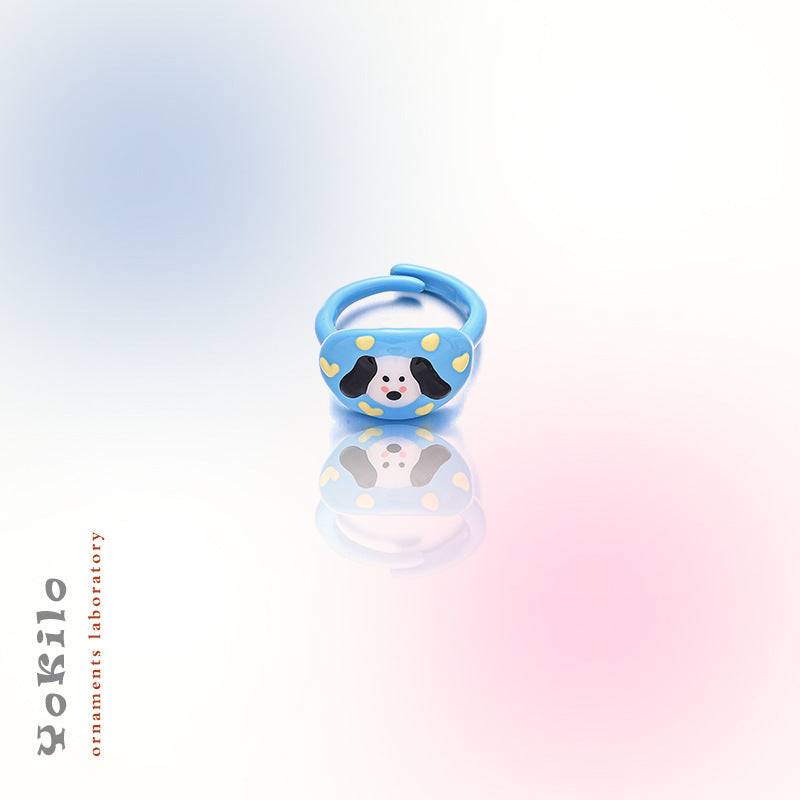 Female Affordable Luxury Style High-grade Drop Oil Rings