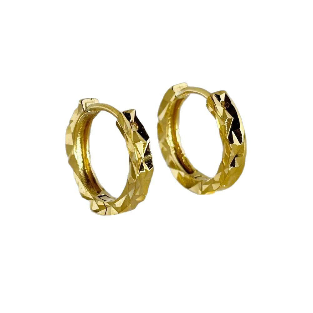Ice Starry High Sense Carven Design Clip Ear Buckle