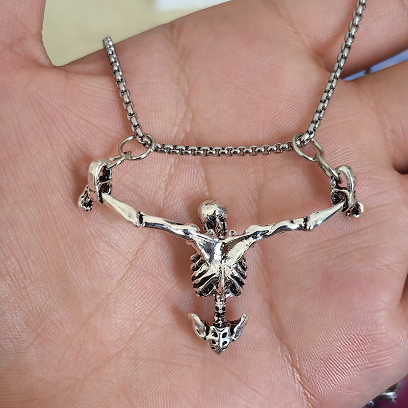 Halloween Punk Skull Fashion Retro Ornament Pendants