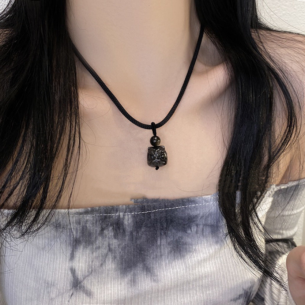 Women's Beaded For Design High-grade Butterfly Clavicle Necklaces