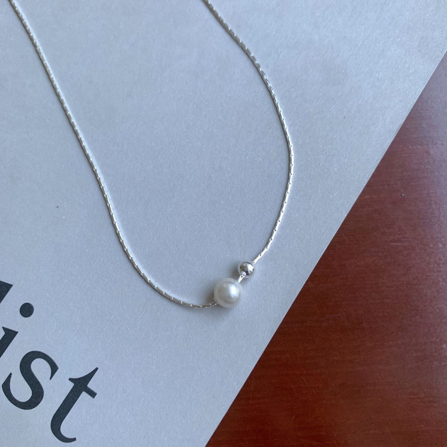 Does Not Fade Female Summer High Sense Minimalist Rhinestone Necklaces