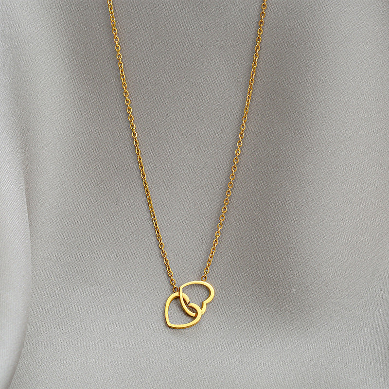 Luxury Minority Design Female Clavicle Chain Titanium Necklaces