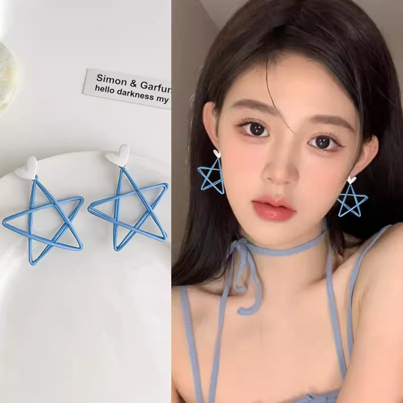 Women's High Sense Niche Temperament Retro Sier Earrings