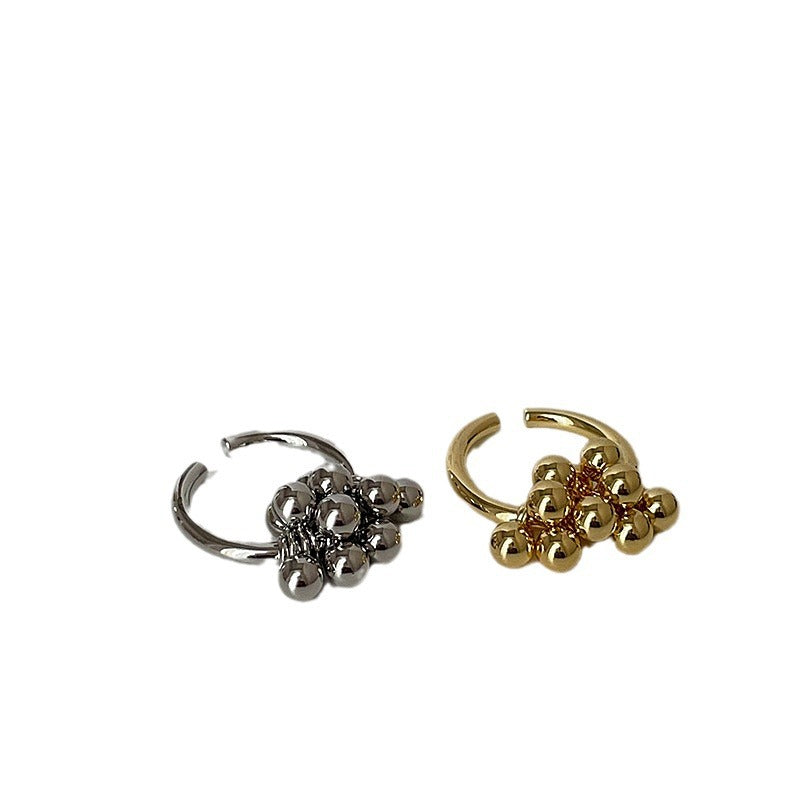 Cluster Metal Open Female Cold Wind Rings