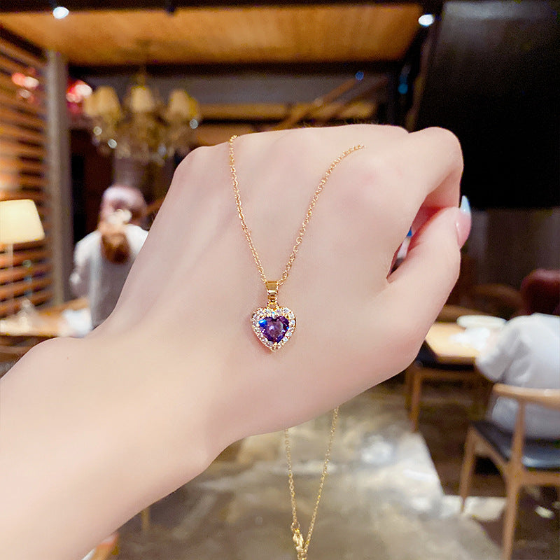 Women's Luxury Titanium Steel For Niche Design Necklaces