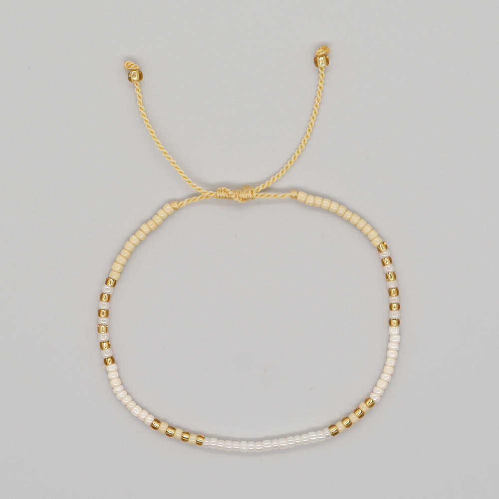 Women's Niche Minimalist Design Bohemian Style Colorful Bracelets