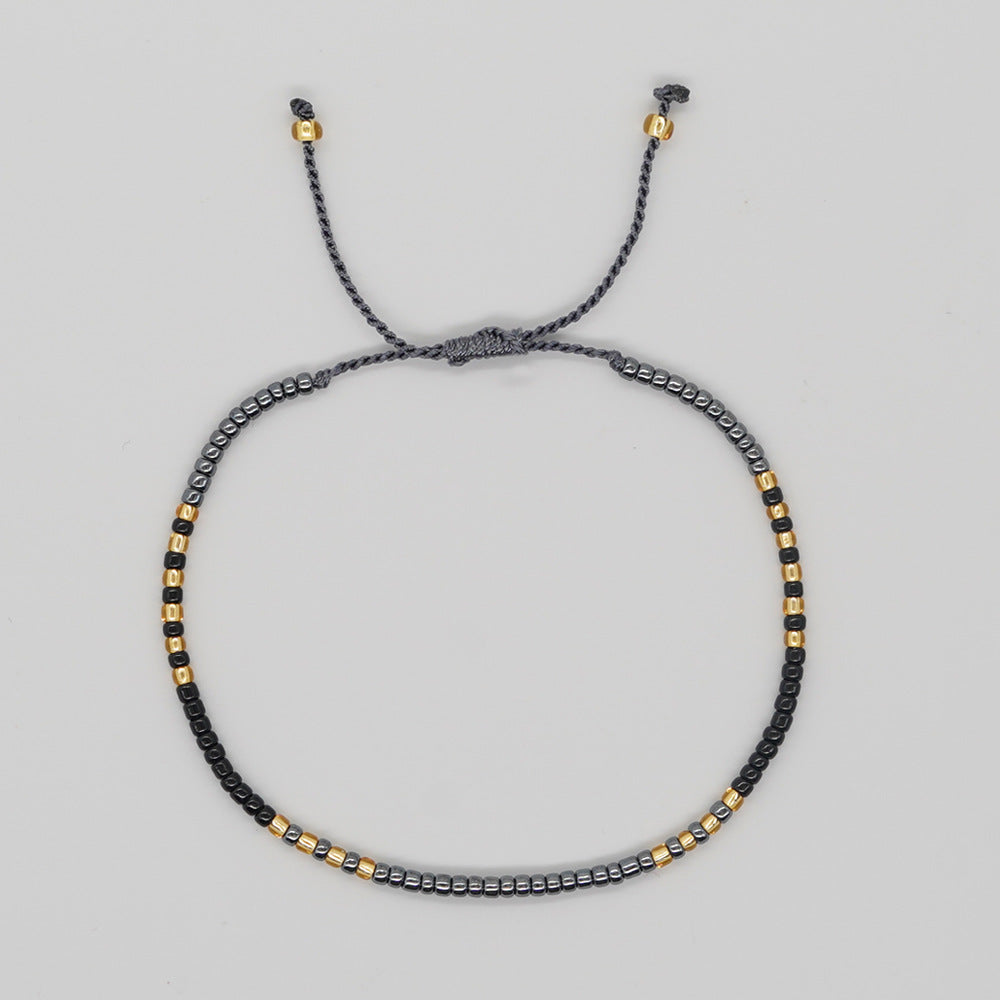 Women's Niche Minimalist Design Bohemian Style Colorful Bracelets