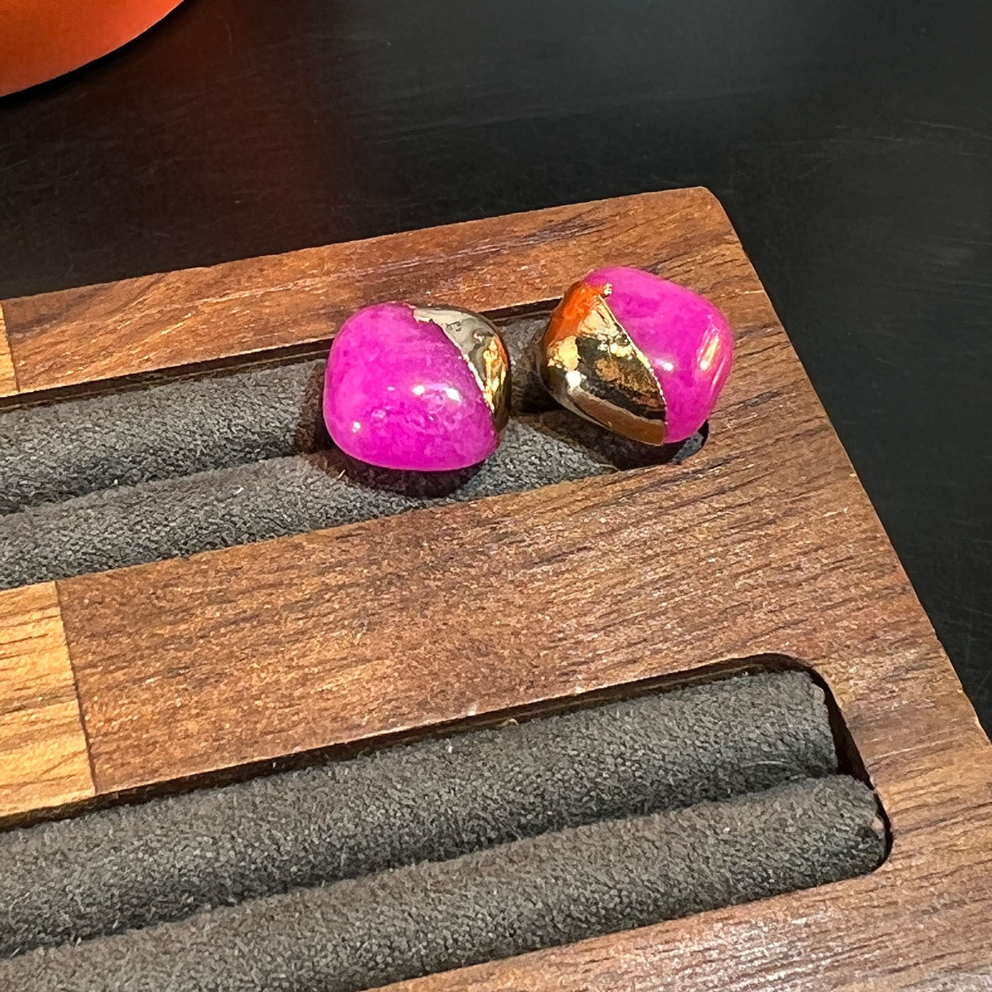 Rough Stone Opal Amethyst French Simplicity Rings