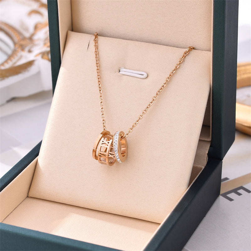 Women's Titanium Steel Ornament Simple Fashion Personality Necklaces