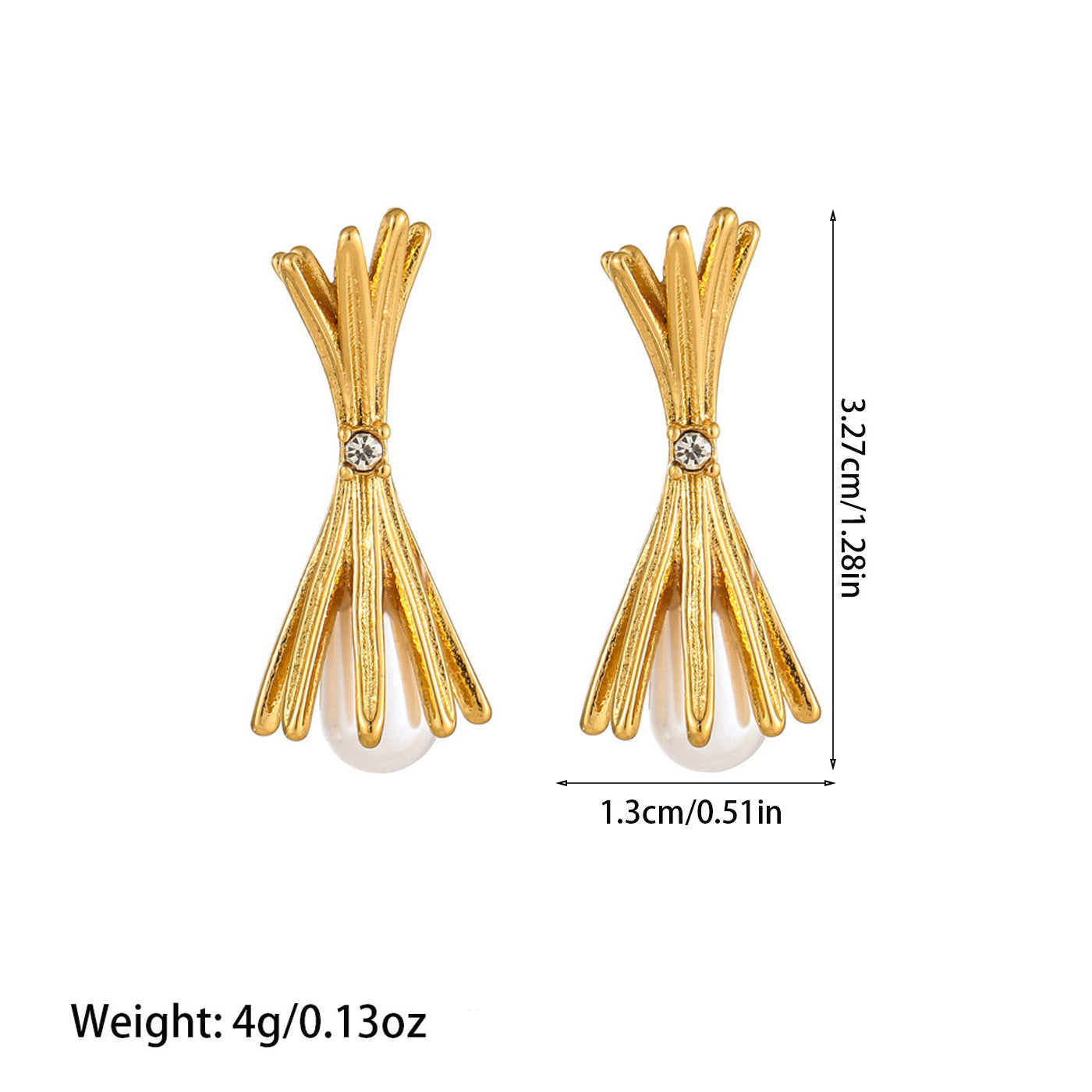 Women's Titanium Steel Fashion Temperament Commute High-grade Earrings