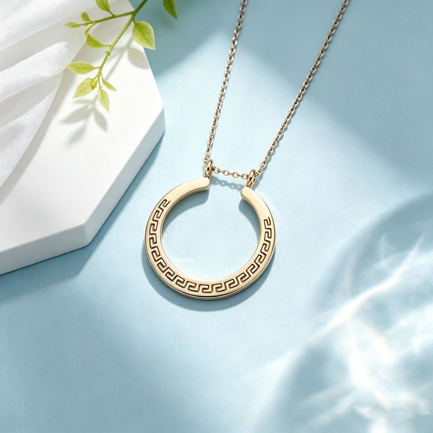 Checkered Niche Design Trendy Cool Unisex Style Necklaces