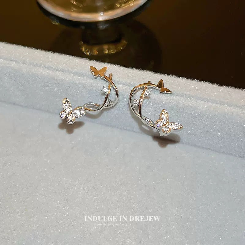 Women's Small Exquisite Light Luxury High-grade Niche Geometric Earrings