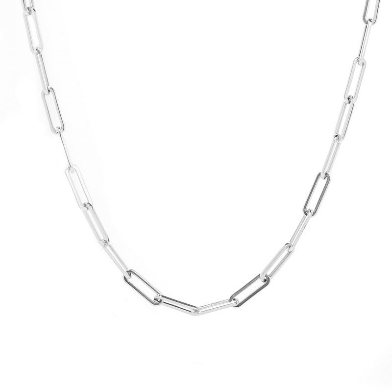 Simplicity Titanium Steel Wind Length Cross Chain Personalized Necklaces